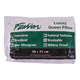 Vacuum Pillow , White Color Size: 50x75 cm.